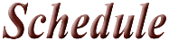 スケジュール